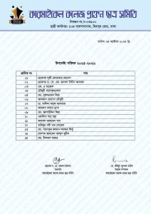 কারমাইকেল কলেজ প্রাক্তন ছাত্র সমিতির ১৫ সদস্যবিশিষ্ট উপদেষ্টা কমিটি গঠন কারমাইকেল কলেজ—শিক্ষা, ঐতিহ্য ও গৌরবের এক উজ্জ্বল নাম। সেই ঐতিহ্যকে আরও সুসংহত ও প্রজন্ম থেকে প্রজন্মে ছড়িয়ে দিতে কারমাইকেল কলেজ প্রাক্তন ছাত্র সমিতির পক্ষ থেকে ১৫ জন বিশিষ্ট ও সম্মানিত প্রাক্তন শিক্ষার্থীকে নিয়ে একটি উপদেষ্টা কমিটি গঠন করা হয়েছে। এই উপদেষ্টা কমিটি সংগঠনের দিকনির্দেশনা প্রদান, ভবিষ্যৎ কর্মপরিকল্পনা প্রণয়ন এবং প্রাক্তন ছাত্রদের মধ্যে ঐক্য ও সৌহার্দ্য আরও জোরদার করতে গুরুত্বপূর্ণ ভূমিকা পালন করবেন—এমনটাই প্রত্যাশা। আমরা বিশ্বাস করি, অভিজ্ঞতা, প্রজ্ঞা ও দায়িত্ববোধে সমৃদ্ধ এই উপদেষ্টা পরিষদের পথনির্দেশনায় কারমাইকেল কলেজ প্রাক্তন ছাত্র সমিতি আরও গতিশীল, কার্যকর ও মর্যাদাশীল হয়ে উঠবে। নবগঠিত উপদেষ্টা কমিটির সকল সম্মানিত সদস্যদের প্রতি রইল আন্তরিক শুভেচ্ছা ও অভিনন্দন। আসুন, সকলে মিলে প্রিয় কারমাইকেল কলেজের সম্মান, ঐতিহ্য ও অগ্রযাত্রাকে আরও এগিয়ে নিয়ে যাই।